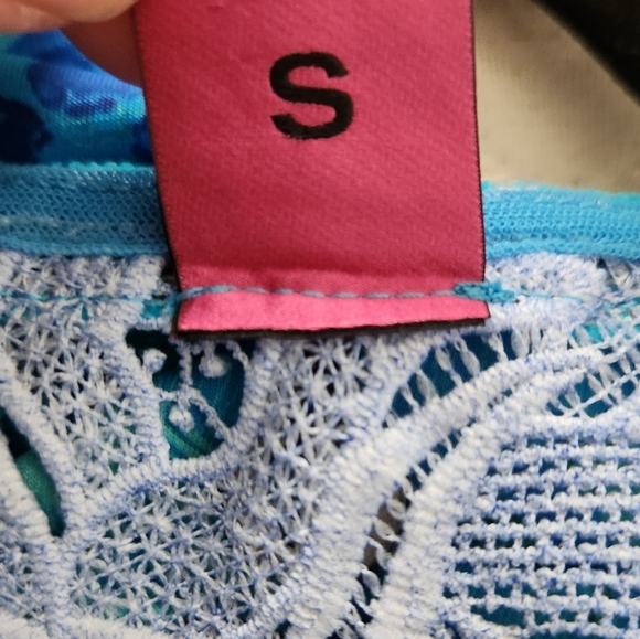 Save The Queen Floral Printed Italian Jumper Sz Small - Picture 10 of 10